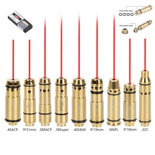 9mm .380ACP .40S&W 223Rem レーザー トレーニング サイト